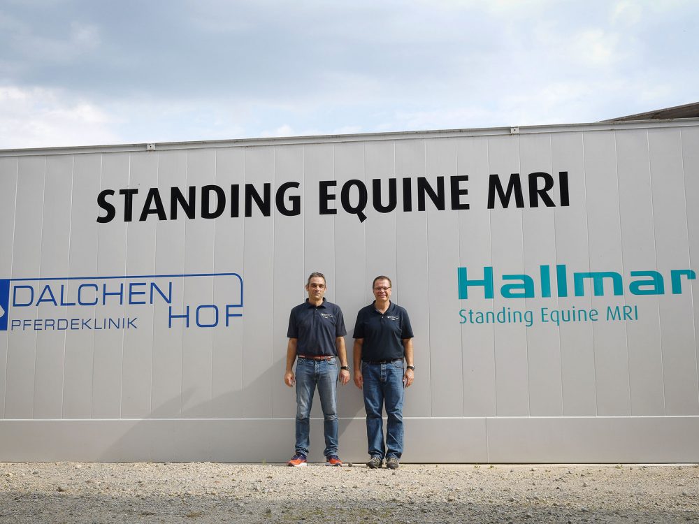 Hallmarq Standing Equine MRI Modular Room, Netherlands.