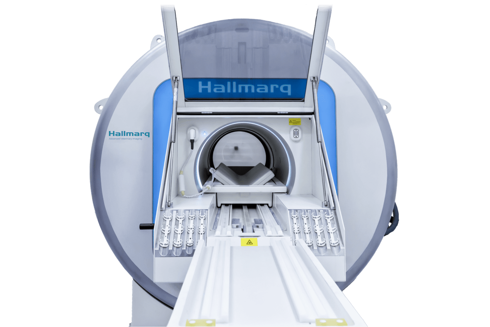 Picture of Hallmarq Veterinary imaging specialist's small animal MRI scanner